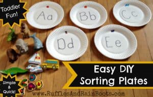 Letter Sorting Craft – A Fun Learning Activity