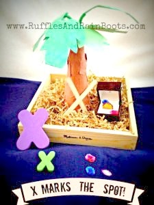 x marks the spot treasure hunt ideas for toddlers