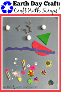 Recycling Crafts for Earth Day: Leftovers to Collages