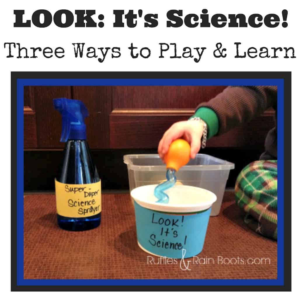 Ruffles And Rain Boots, science for kids, toddler science, baking soda and vinegar play, sensory play, volcano play, dinosaur theme learning