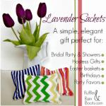 From Ruffles and Rain Boots: lavender sachet tutorial 