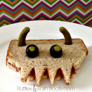 From Ruffles And Rain Boots: Monster theme, free printable, food for kids, monster books, monster puppets, monster crafts