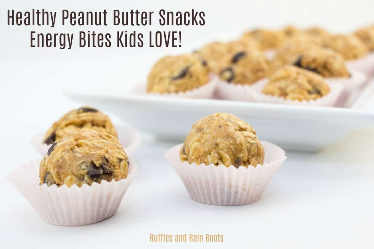 Peanut Butter Energy Bites Kids in the Kitchen