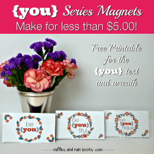 YOU Series Magnets – How to Make Custom Magnets