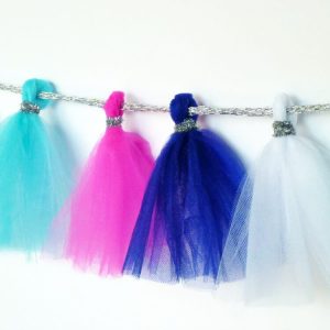 Easy Ball Gown Garland – A Tulle Garland for a Princess Party