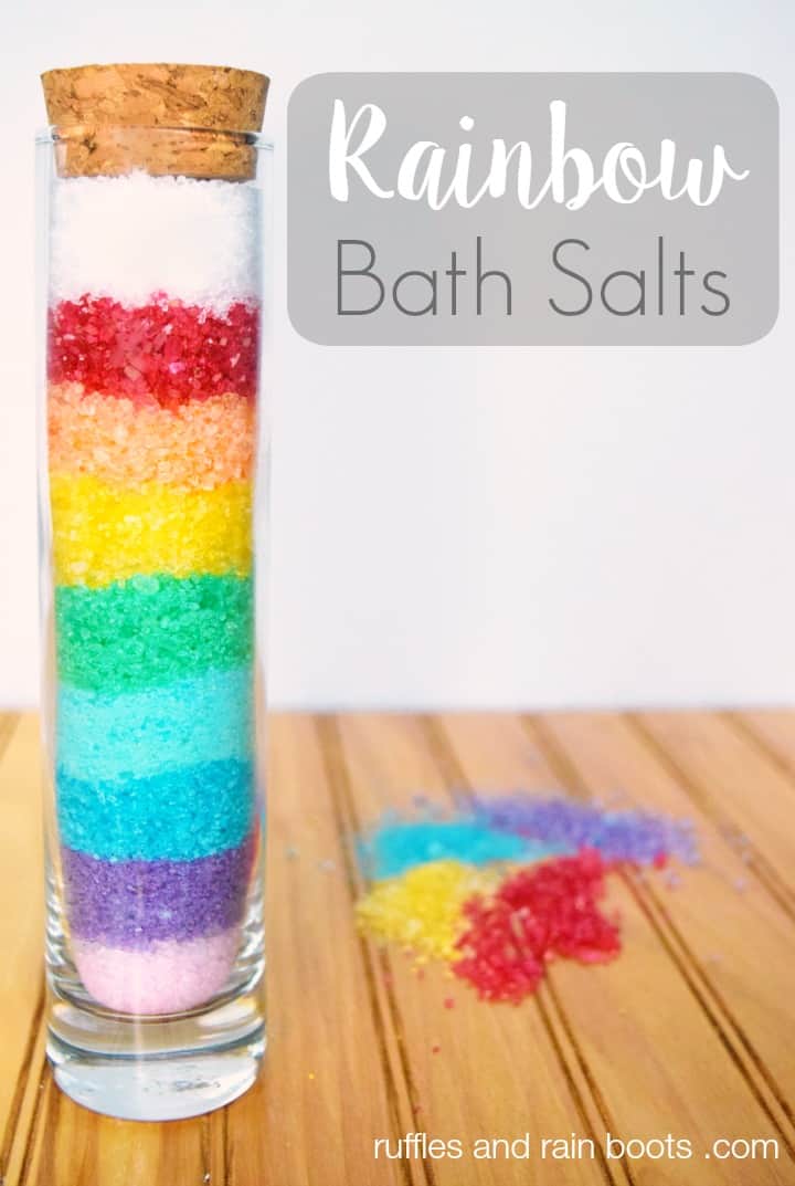 Rainbow Bath Salts_Ruffles and Rain Boots