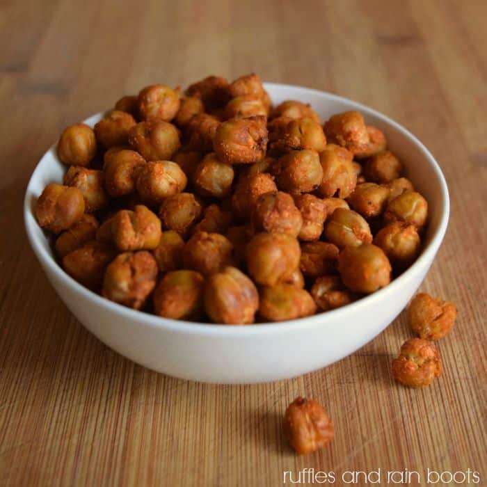 spicy roasted chickpeas how to