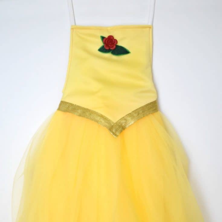 DIY a Belle costume for Halloween or dress up!