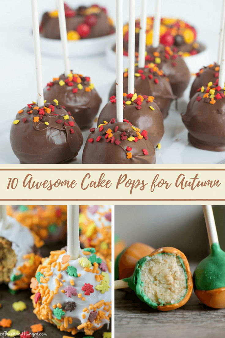Easy Fall Cake Pops for Thanksgiving and Holiday Get Togethers