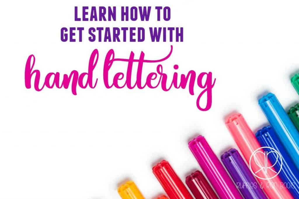 Get Started With Hand Lettering - Hand Lettering 101