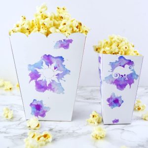 Tangled Popcorn Box Printable