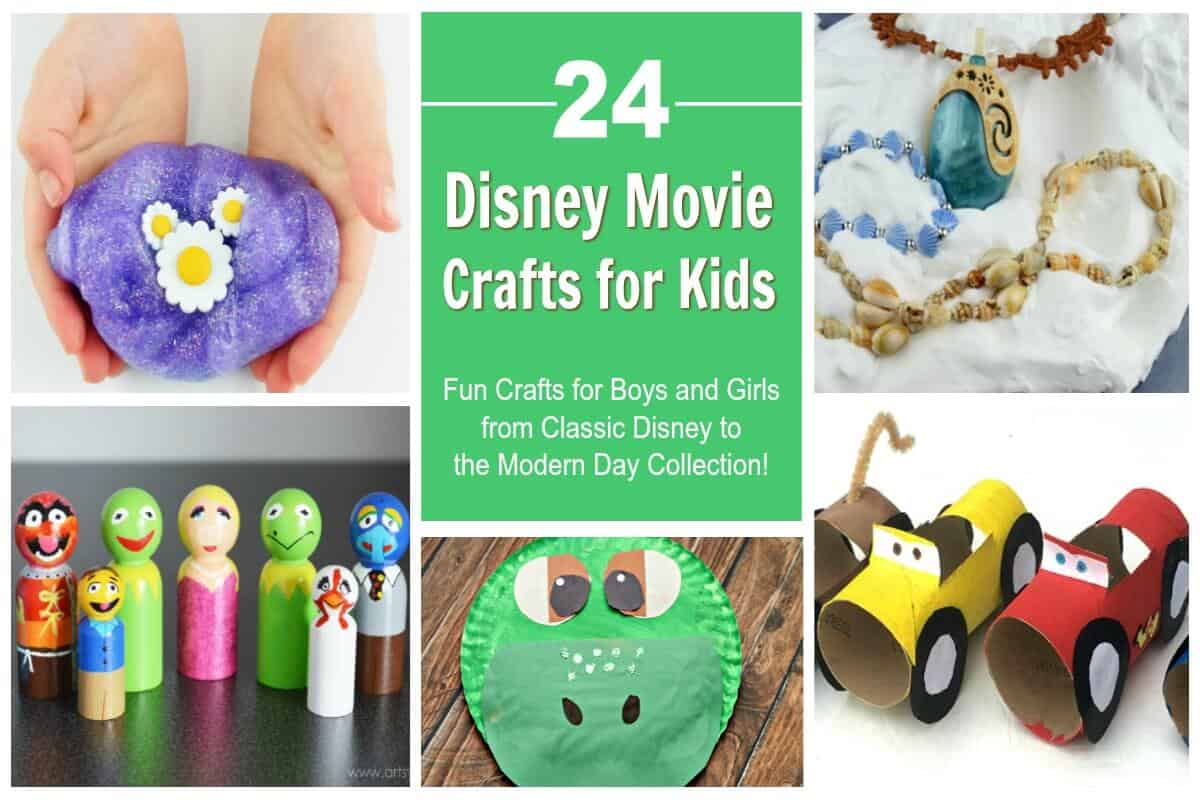 24 of the Cutest Disney Movie Crafts for Family Movie Night