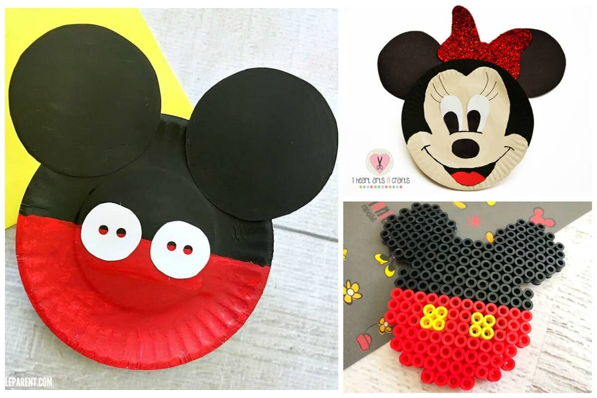 Mickey Mouse crafts for kids