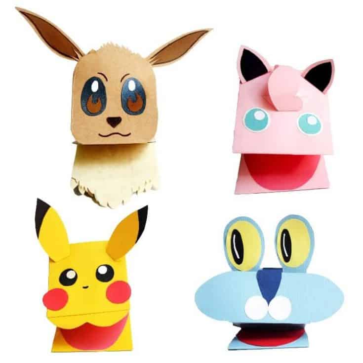 Pokemon Paper Puppets Tutorial
