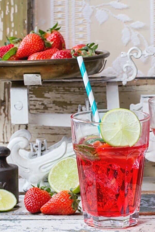 Sonic Copycat Recipe for a Strawberry Limeade