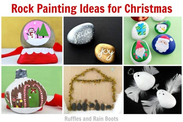 Christmas Rock Painting Ideas