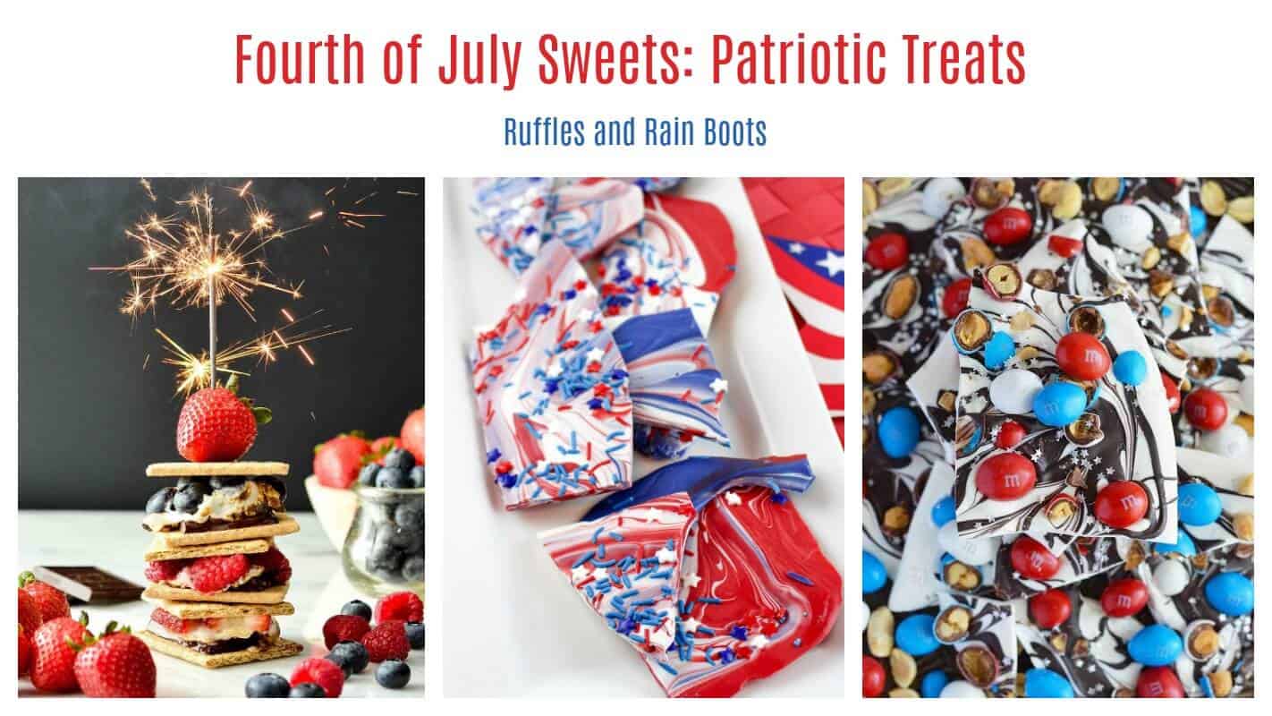 July 4th holiday Independence Day desserts 