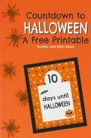 Set of Two: Free Halloween Countdown Printables