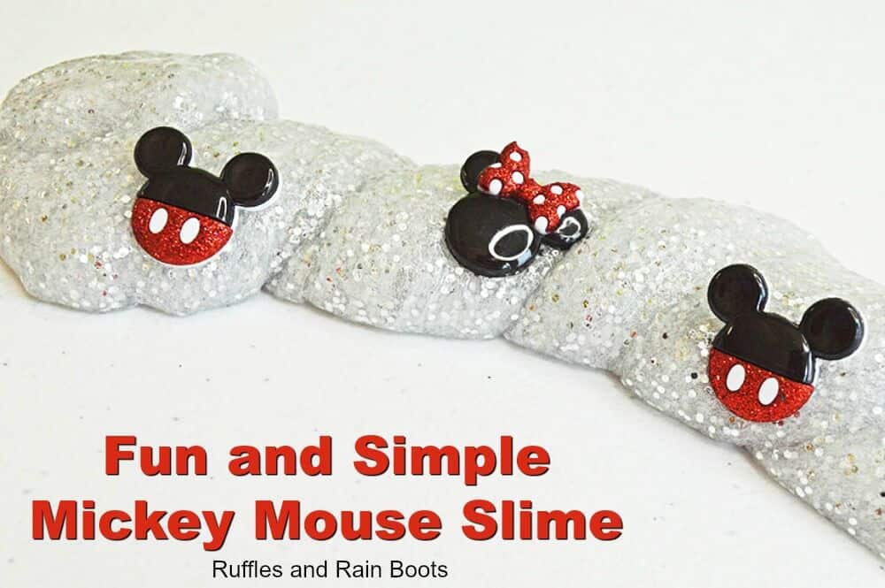 Mickey Mouse Slime Craft for Kids