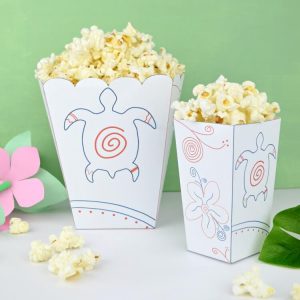 Moana Popcorn Box Printable – Family Movie Night Fun!