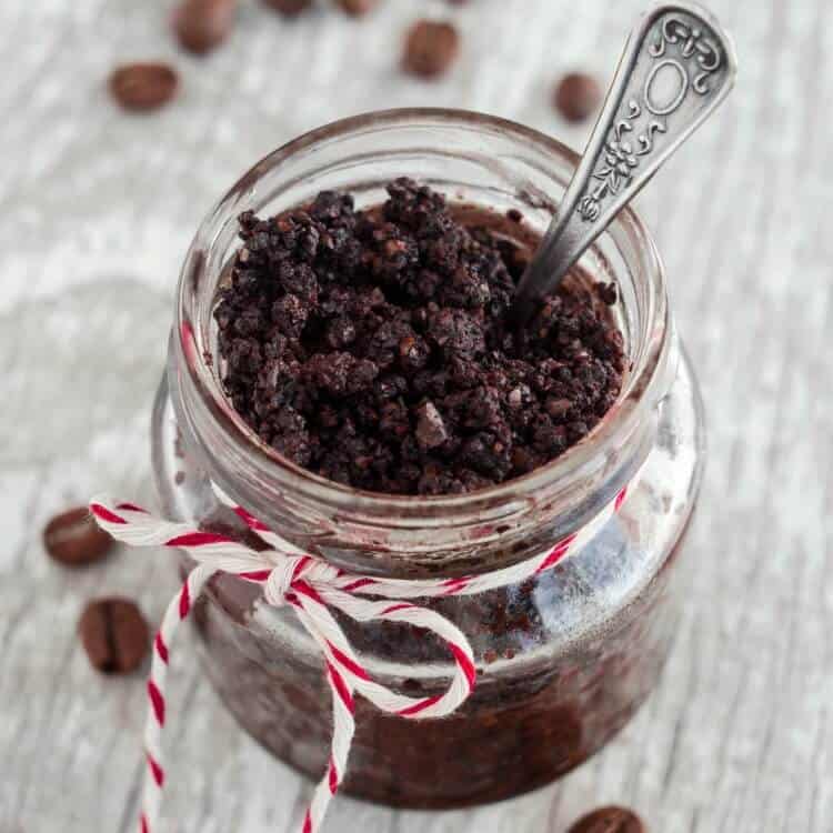 DIY Coffee Sugar Scrub