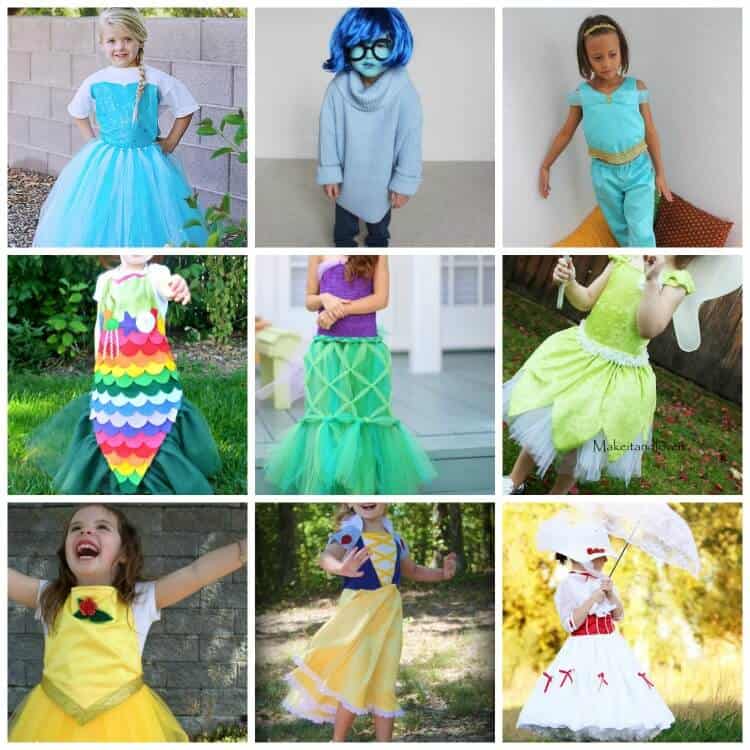 Girls disney outlet costume