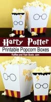 Free Harry Potter Popcorn Box Printables - Two Sizes!