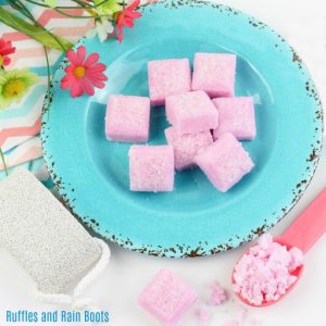 You’ll Love These Jasmine and Rose Sugar Scrub Cubes!