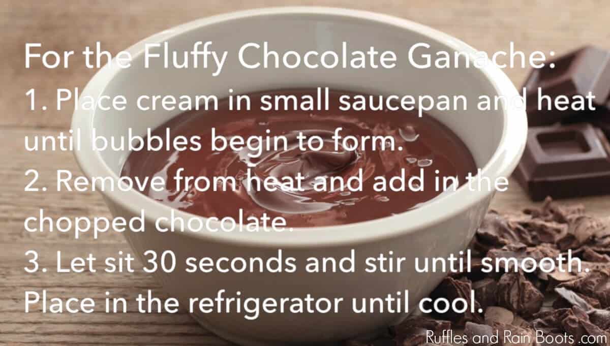 how to make a chocolate ganache for macarons