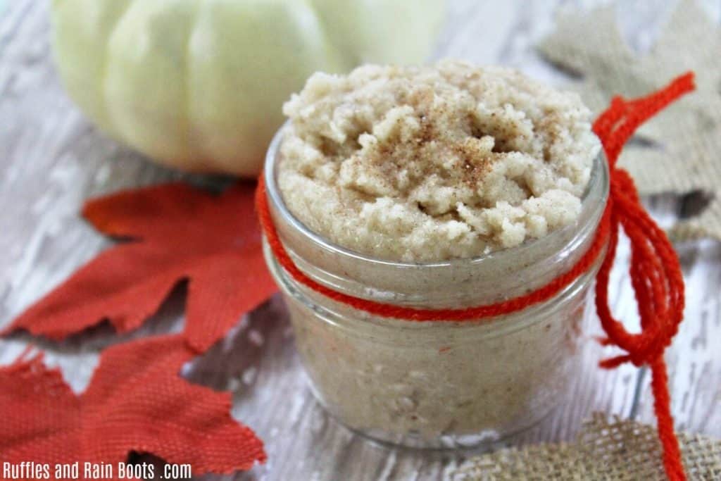 Pumpkin Spice Sugar Scrub - A Great Gift for Fall
