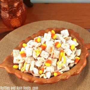 Candy Corn Puppy Chow Recipe – A Muddy Buddy Recipe for Fall