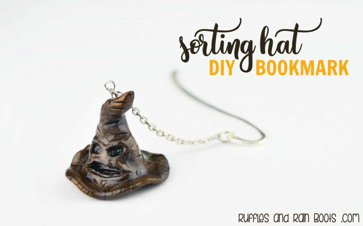 Harry Potter Craft - Sorting Hat Bookmark
