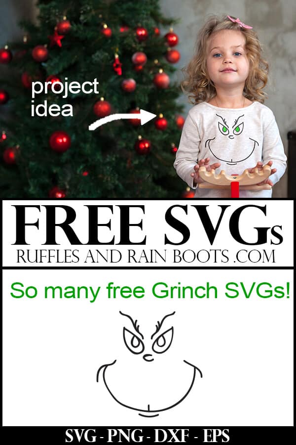 Free Grinch Face SVG Cut Files with project ideas