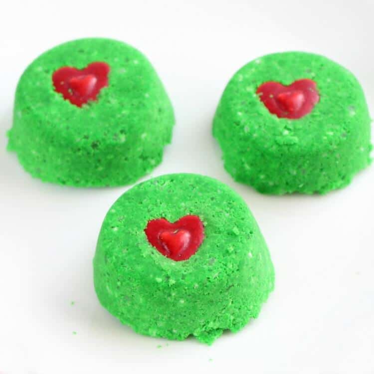 Grinch Christmas Shower Bombs