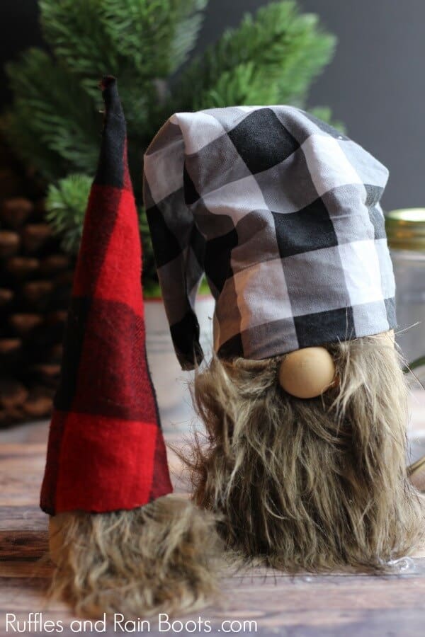Adorable Mason Jar Gnome Craft for Christmas Gifts and Snacks
