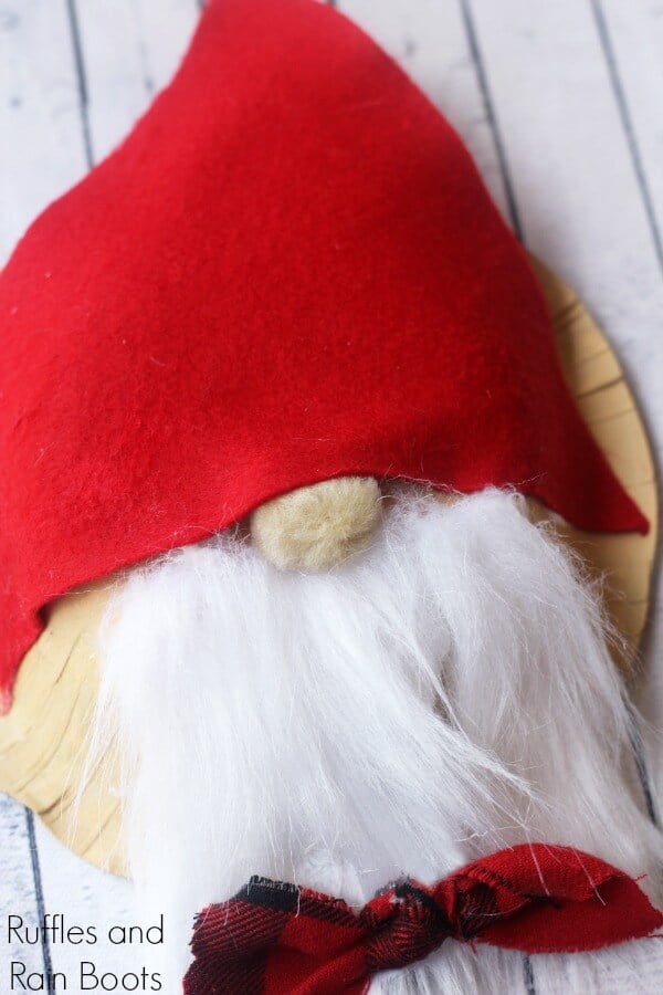 Adorable Swedish Gnome Craft for Kids Using a Paper Bowl