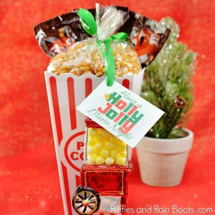 Movie Gift Idea - A Movie Basket for a Movie Lover!