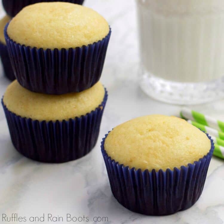 A Lazy Girl's Easy Vanilla Cupcake Recipe - Perfect for Kids!