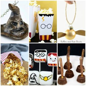 Harry Potter Food and Crafts for Movie Nights or Parties