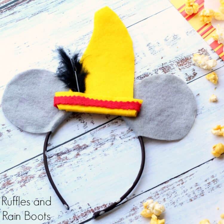 DIY Dumbo Mickey Mouse Ears Tutorial