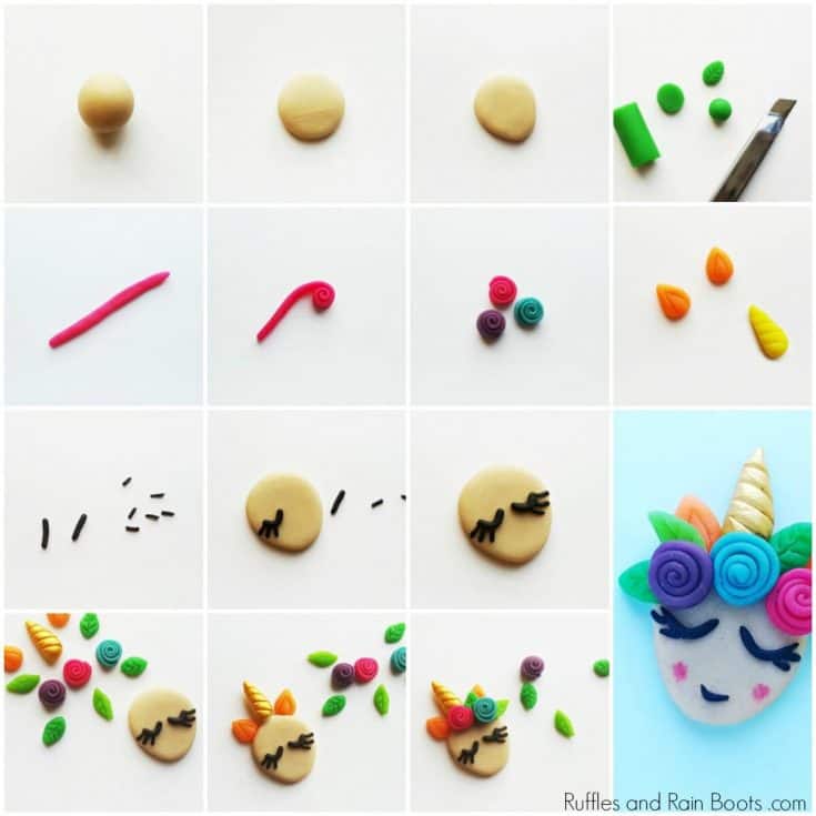 Clay Unicorn Charm - Perfect for Best Friends!
