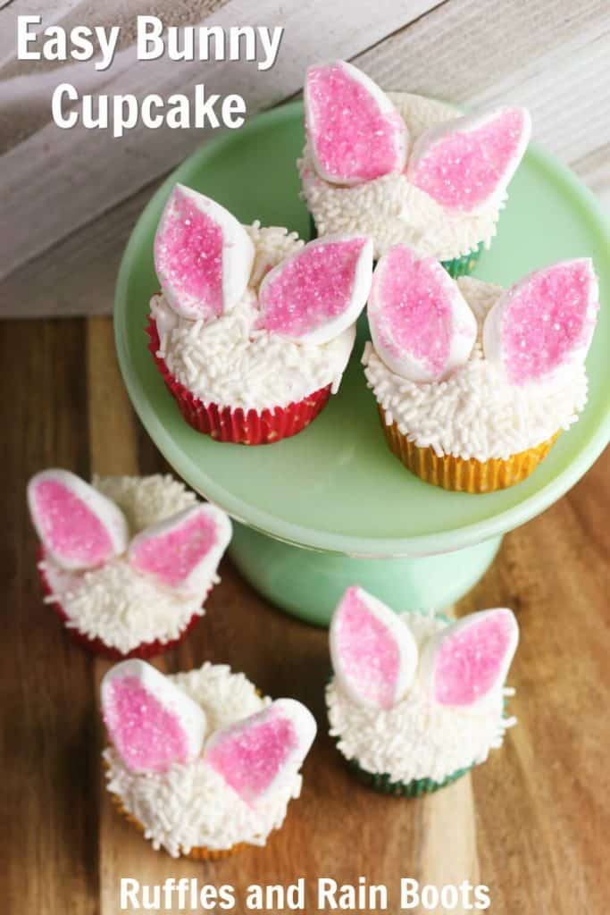 Easy Easter Bunny Cupcakes - Too Cute NOT to Make