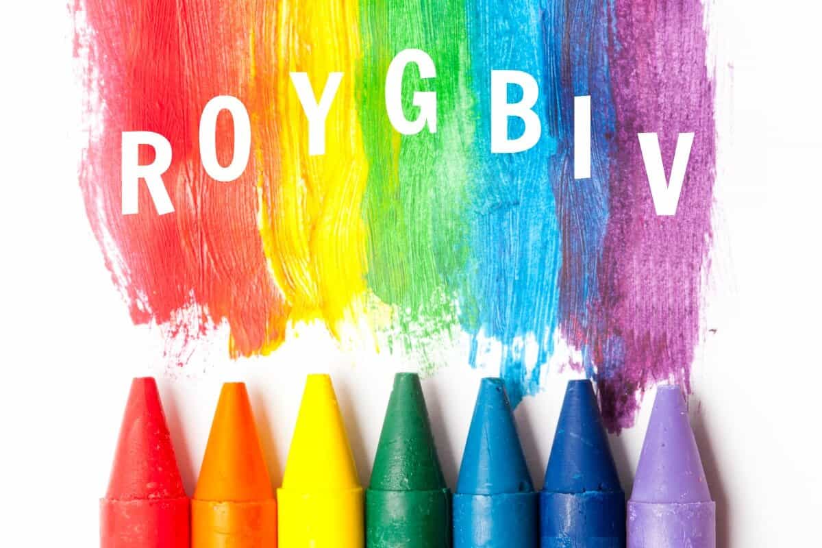 fun facts about rainbows for kids colorful ROY G BIV