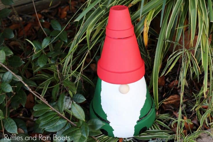 Clay Pot Gnome Statue for the Garden - Too Cute and Easy!