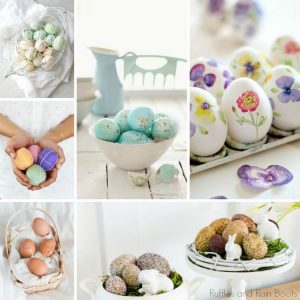 Farmhouse Easter Egg Decorating Ideas