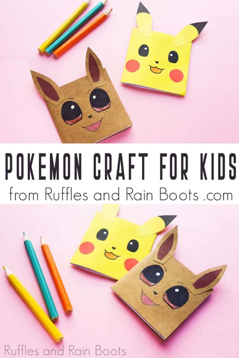Pokemon Notebooks are the Perfect Pokemon DIY