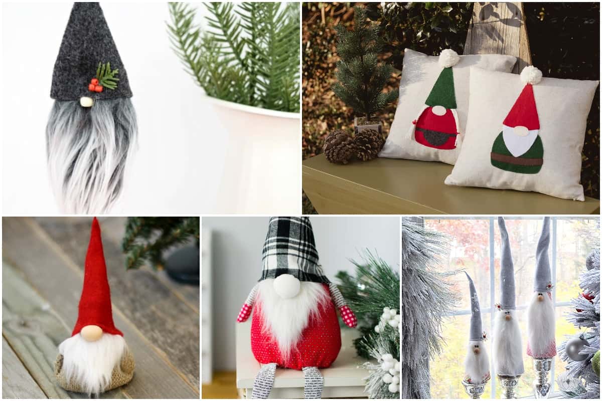 easy diy holiday gnome tutorials