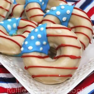 Make These Patriotic Flag Donuts for July 4th Breakfast