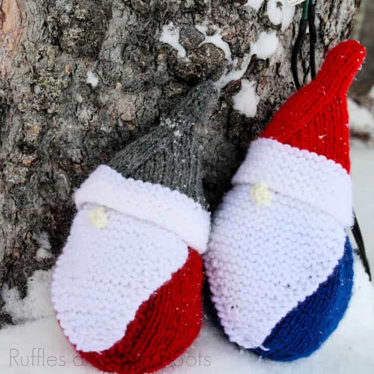 Free Easy Knit Gnome Pattern Perfect for Beginners