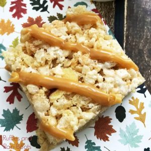 Caramel Apple Rice Krispies Treats